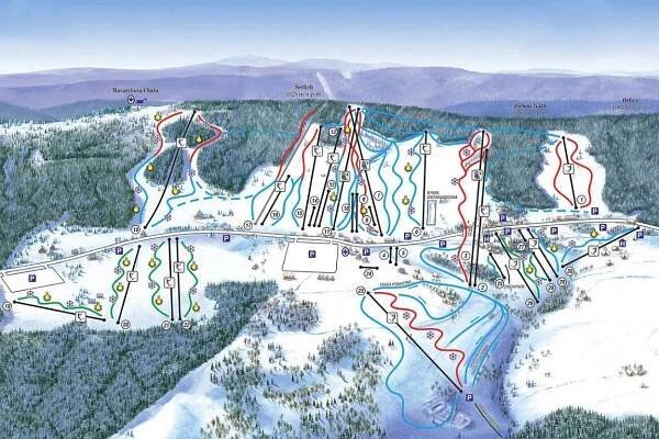 Ski areál Zieleniec, PL (25 km)