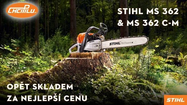 Profesionální motorová pila STIHL MS 362 a MS 362 C- M opět skladem! :: ChciPilu.cz