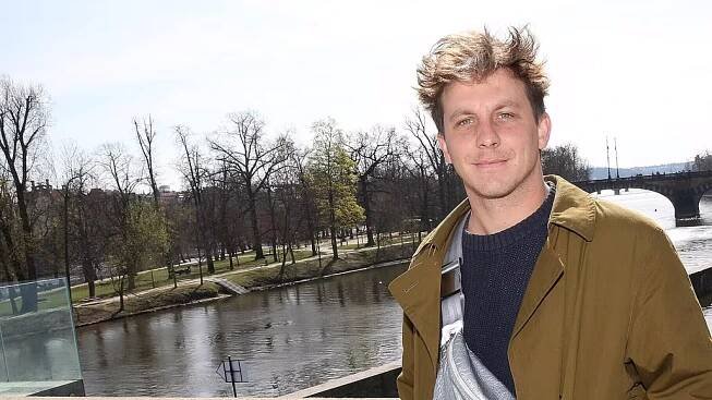 Herec Kryštof Bartoš při setkání herců a tvůrců Letní scény Musea Kampa, které...
