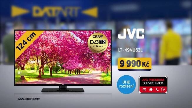 MAXI VÝPRODEJ - UHD Smart televizor JVC LT-49VU63L
