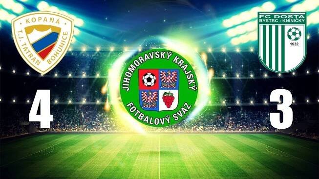 TJ Tatran Bohunice - FC Dosta Bystrc-Kníničky