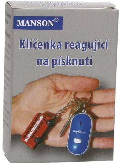Klíčenka reagující na písknutí