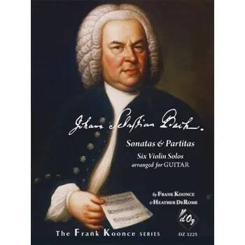 Johann Sebastian Bach: Sonatas and Partitas (noty na kytaru)