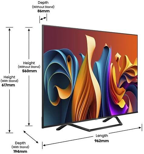 Televize HISENSE 65A7NQ 13490 Kč