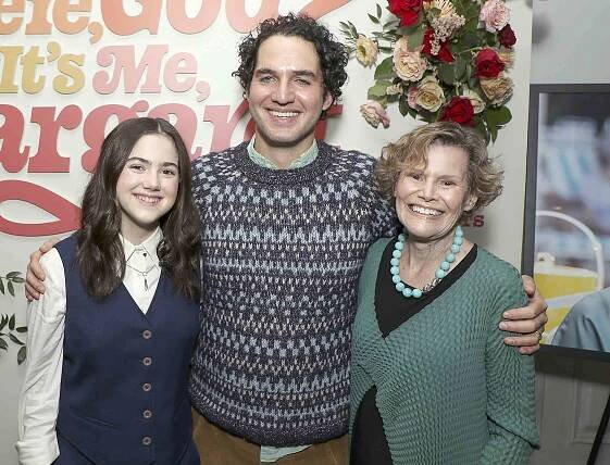 Abby Ryder Fortson, Benny Safdie and Judy Blum
