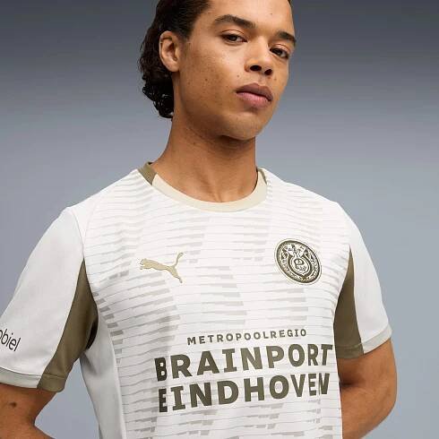 PSV Eindhoven 25/26 Third Jersey Men, PUMA White-Desert Dust, large