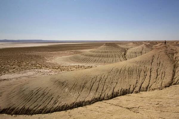Ustyurt Plateau Photos - Kazakhstan's Remote Caspian Sea Desert Area.