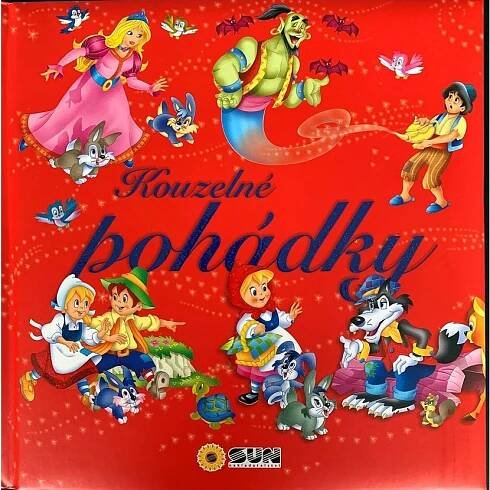 Kniha Kouzelné pohádky (červené)