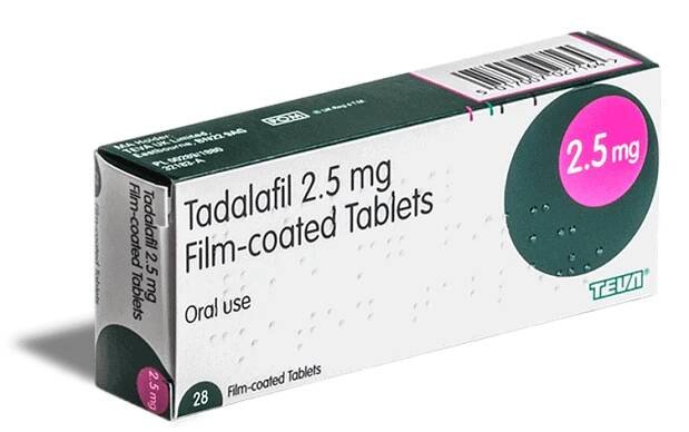 Auro tadalafil 2.5 mg