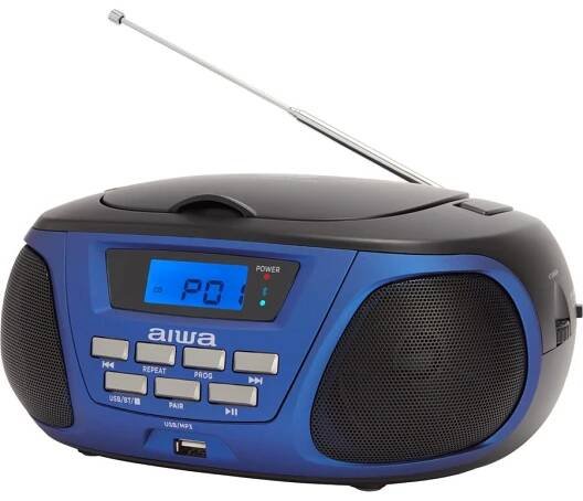 AIWA BBTU-300BL modrý