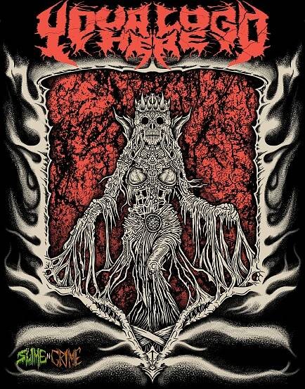 T-shirt designs for Rock, Punk and Heavy Metal bands — Slime 'N' Grime - Weird Art, Apparel & Design.