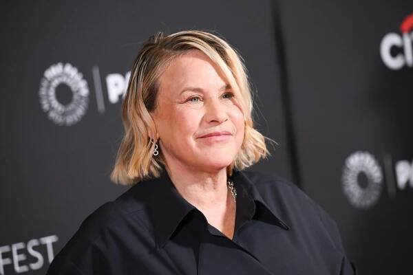 Patricia Arquette at the PaleyFest LA 2025 screening of "Severance" at the Dolby Theatre on March 21, 2025 in Los Angeles, California.