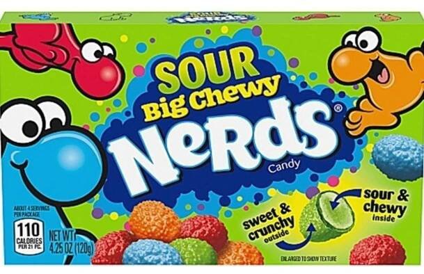 Nerds 120,4g sour big chewy (12)