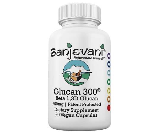 Sanjevani Glucan 300 Beta 1,3D Glucan 500mg