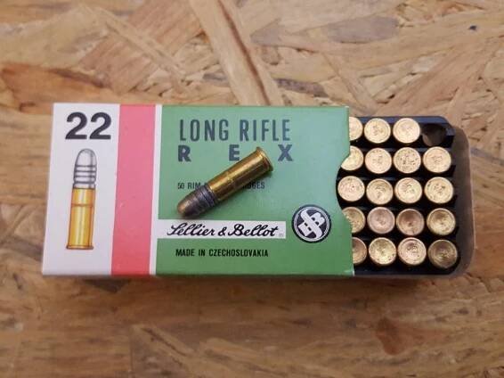 Náboje .22 LR REX Sellier & Bellot balení 50ks č.2