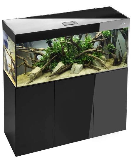 Aquael Glossy ST 150 Day&Night černé 405 l