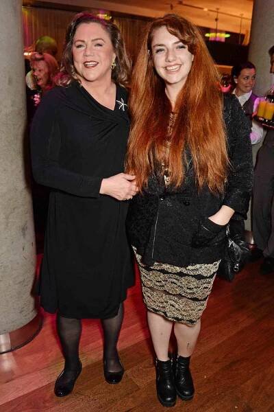 Kathleen Turner and Rachel Ann Weiss attend an after party following the press night performance of "Bakersfield Mist" on May 27, 2014 in London, England. 