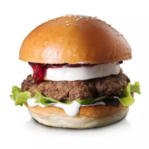  BURGER S KOZÍM SÝREM MENU M.