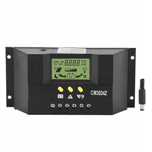 REGULÁTOR NABÍJENÍ SOLÁRNÍ REGULÁTOR 12V24V PWM LCD 30A Značka žádná značka