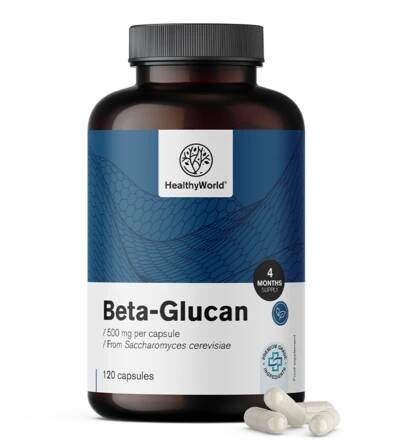 Betaglukan 500 mg, 120 kapslí