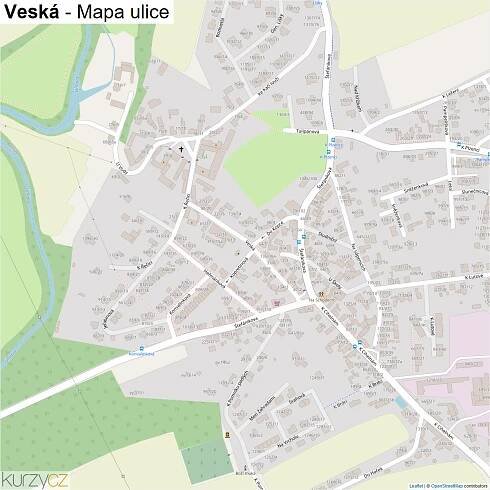 Veská - mapy | Kurzy.cz