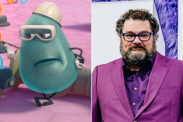 Forgetter Bobby in 'Inside Out'; Bobby Moynihan at the New York premiere of 