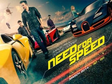 Film Need for Speed: v hlavních rolích auta - foto + video