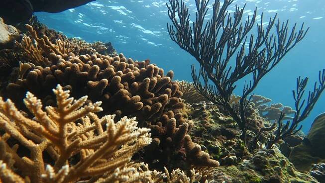Healthy Corals in Jamaica