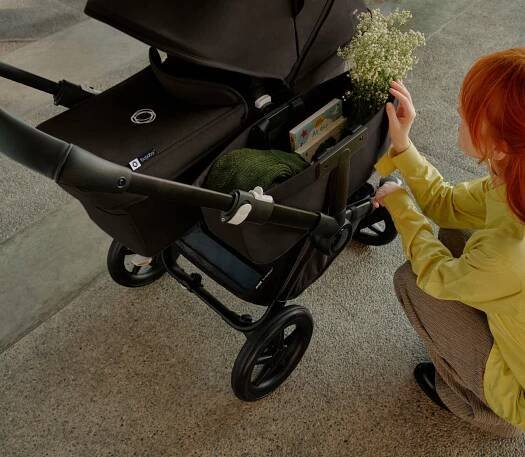 BUGABOO Donkey 5 set základní Graphite/Grey mélange