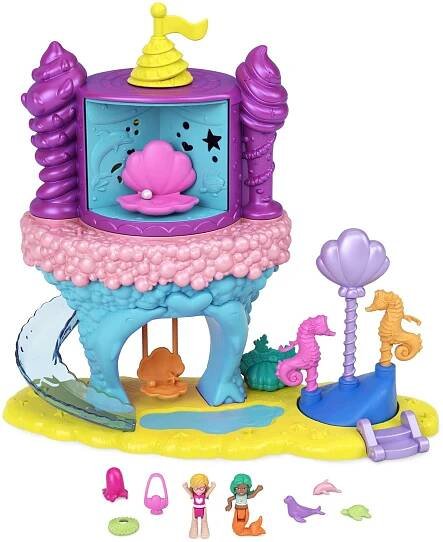 Mattel Polly Poket Projíždějící jednorožec GYK41