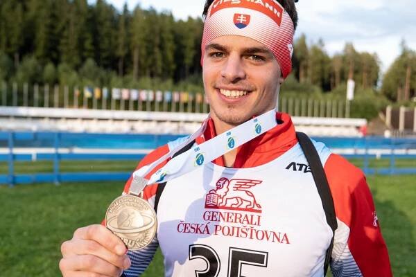 Matej Baloga získal cenný kov na MS v letnom biatlone