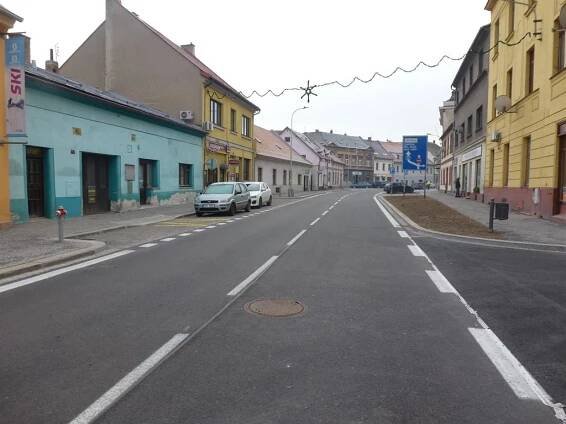 Sušice ulice T.G. Masaryka - Správa a údržba silnic Plzeňského kraje