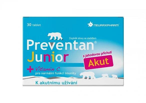 Preventan Junior Akut 30 tablet | Alphega.cz