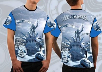 Tričko Full print-Helloween