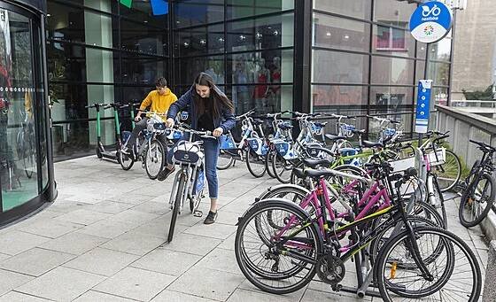 Sdílená kola už v Olomouci dřív fungovala