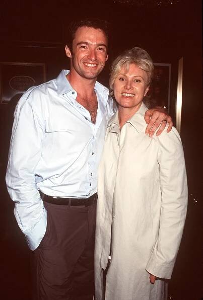 Hugh Jackman and Deborra-Lee Furness at the "Coyote Ugly" premiere.