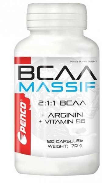 PENCO AMINOKYSELINY BCAA MASSIF 120 TBL