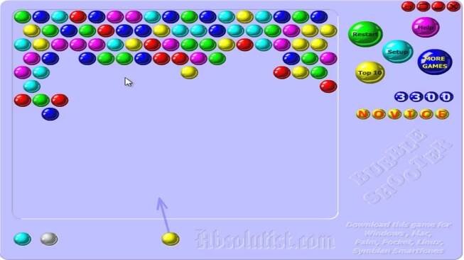 Kuličky hra. Návod hry Bubble Shooter - kuličky hry