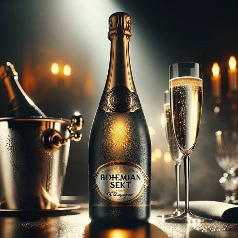 Šampus bohemia sekt – VytvořSiPotisk.cz