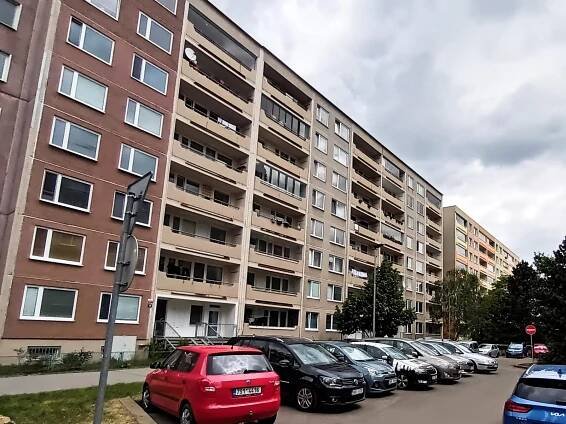 Zateplení panelového domu Praha - Stodůlky, Korzova, stav před