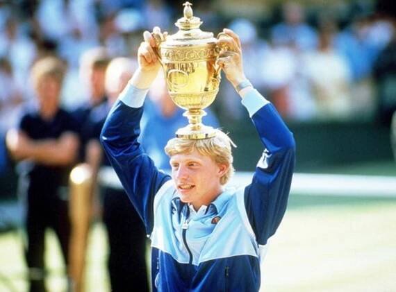 Tenisový šampion Boris Becker