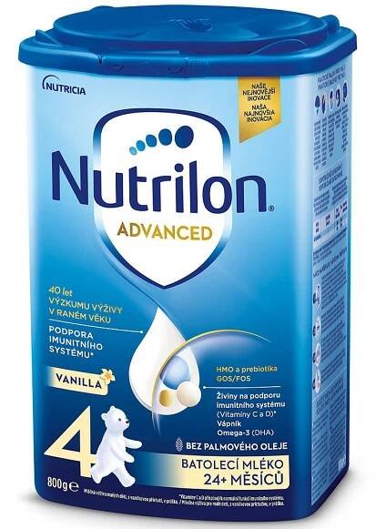NUTRILON 4 Advanced Pokračovací batolecí mléko od 24-36 měsíců 800 g od 439 Kč - srovnání cen | Leano.cz