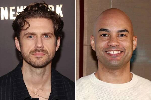 Aaron Tveit and Nicholas Christopher