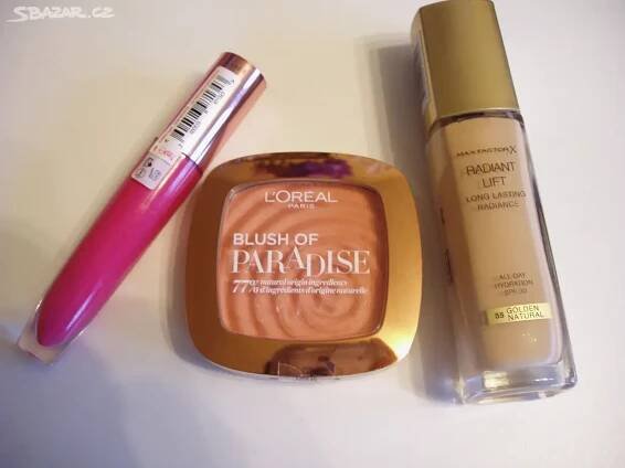 Luxusní nová kosmetika L'Oréal Paris a Max Factor