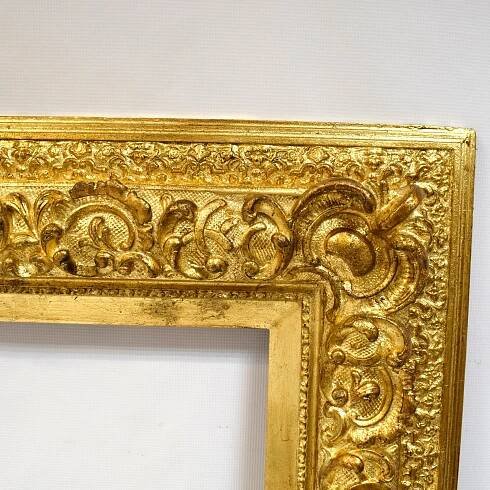 19. století Starý rám vnitřní 101x74,5 vnější 137x 110,5 cm (20223) | Aukro