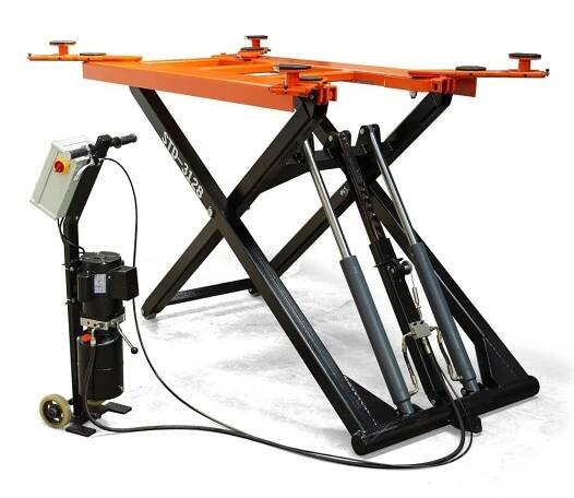 Mobilní nůžkový zvedák, pneuservisní zvedák, 2.8t STD-3128 230V