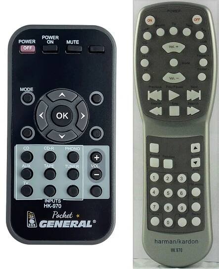 Dálkový ovladač General Harman Kardon HK-970, HK-980