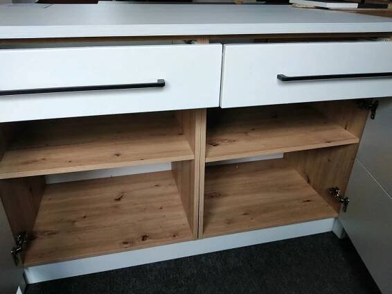 Kuchyňský ostrůvek Luxury 120 cm bílá artisan | LP Nábytek Sedlčany