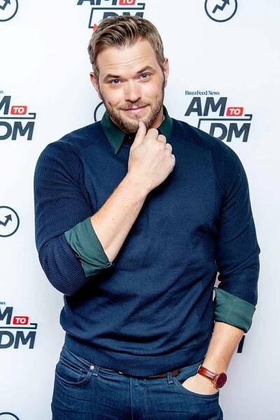 Kellan Lutz visits BuzzFeed's 