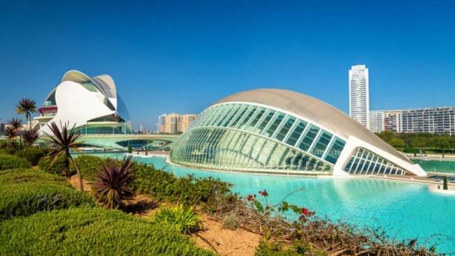 Ciutat de les arts i les ciències valencie